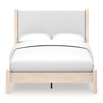 Cadmori Queen Panel Bed; Two-tone