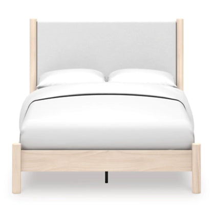 Cadmori Queen Panel Bed; Two-tone