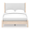 Cadmori King Panel Bed; Two-tone