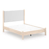 Cadmori King Panel Bed; Two-tone