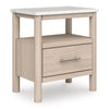 Cadmori Queen Panel Bed Set; Two-Tone