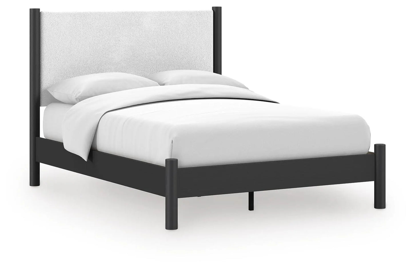 Fargenta Queen Upholstered Panel Bed