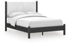 Fargenta Queen Upholstered Panel Bed