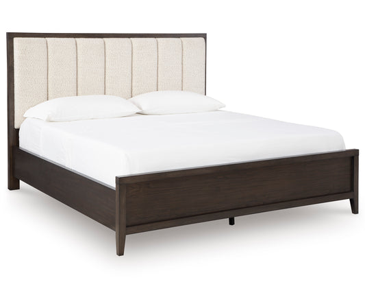 Westonfort California King Upholstered Panel Bed