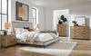 Tomtyn California King Size Bed, Chest of Drawers, Dresser & Mirror and Nightstand