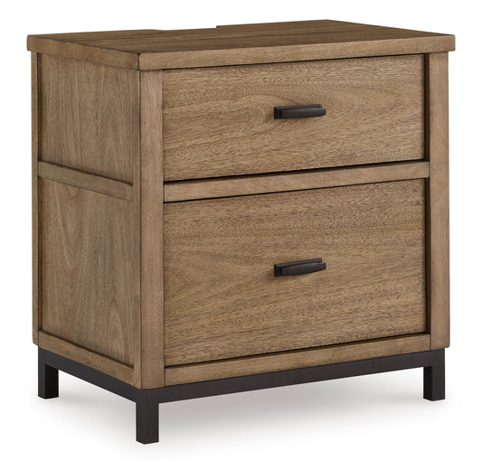 Tomtyn Two Drawer Night Stand