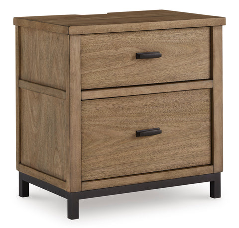 Tomtyn Two Drawer Night Stand