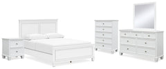 Fortman Queen Panel Bed Set