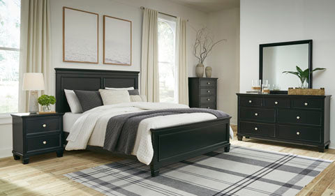 Lanolee Queen Panel Bed Set