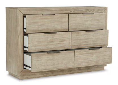 Hennington Dresser and Mirror