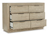Hennington Dresser and Mirror
