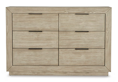 Hennington Dresser and Mirror