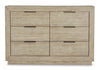 Hennington Dresser and Mirror