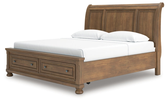 Vandenmore King Sleigh Bed with Storage