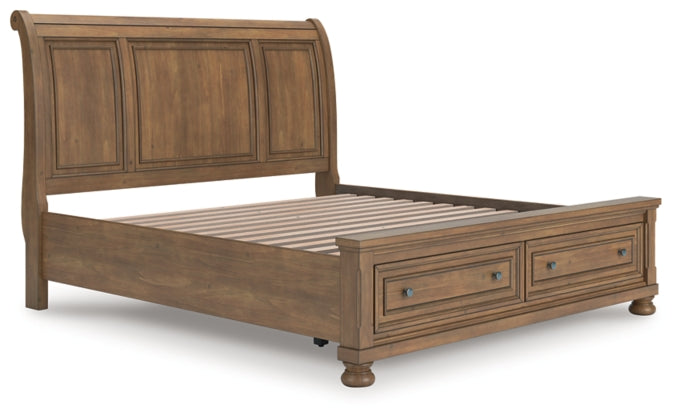 Vandenmore King Sleigh Bed with Storage