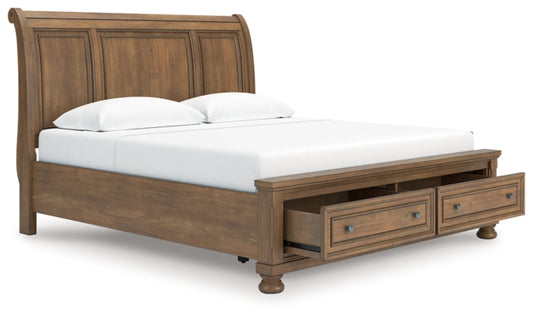 Vandenmore King Sleigh Bed with Storage
