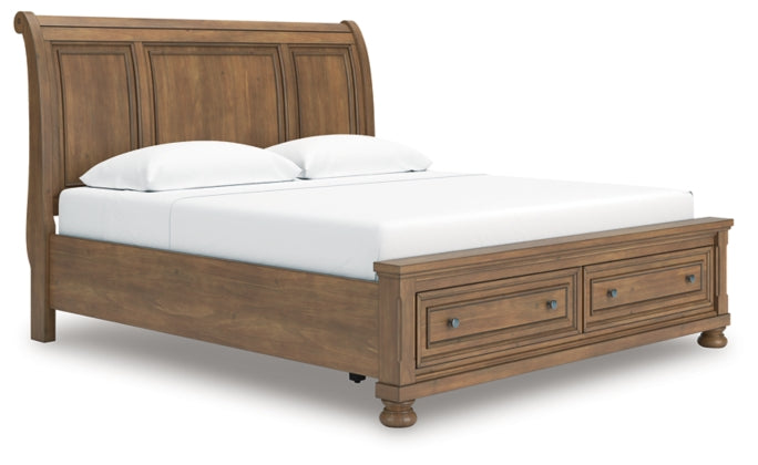 Vandenmore King Sleigh Bed with Storage