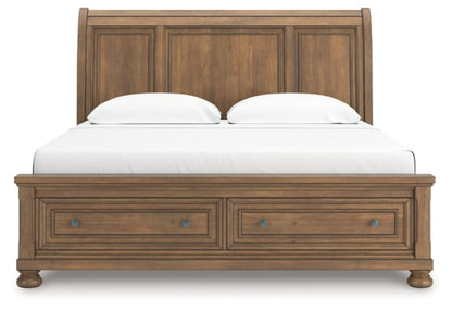 Vandenmore King Storage Sleigh Bed