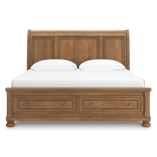 Vandenmore California King Storage Sleigh Bed