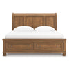 Vandenmore King Storage Sleigh Bed