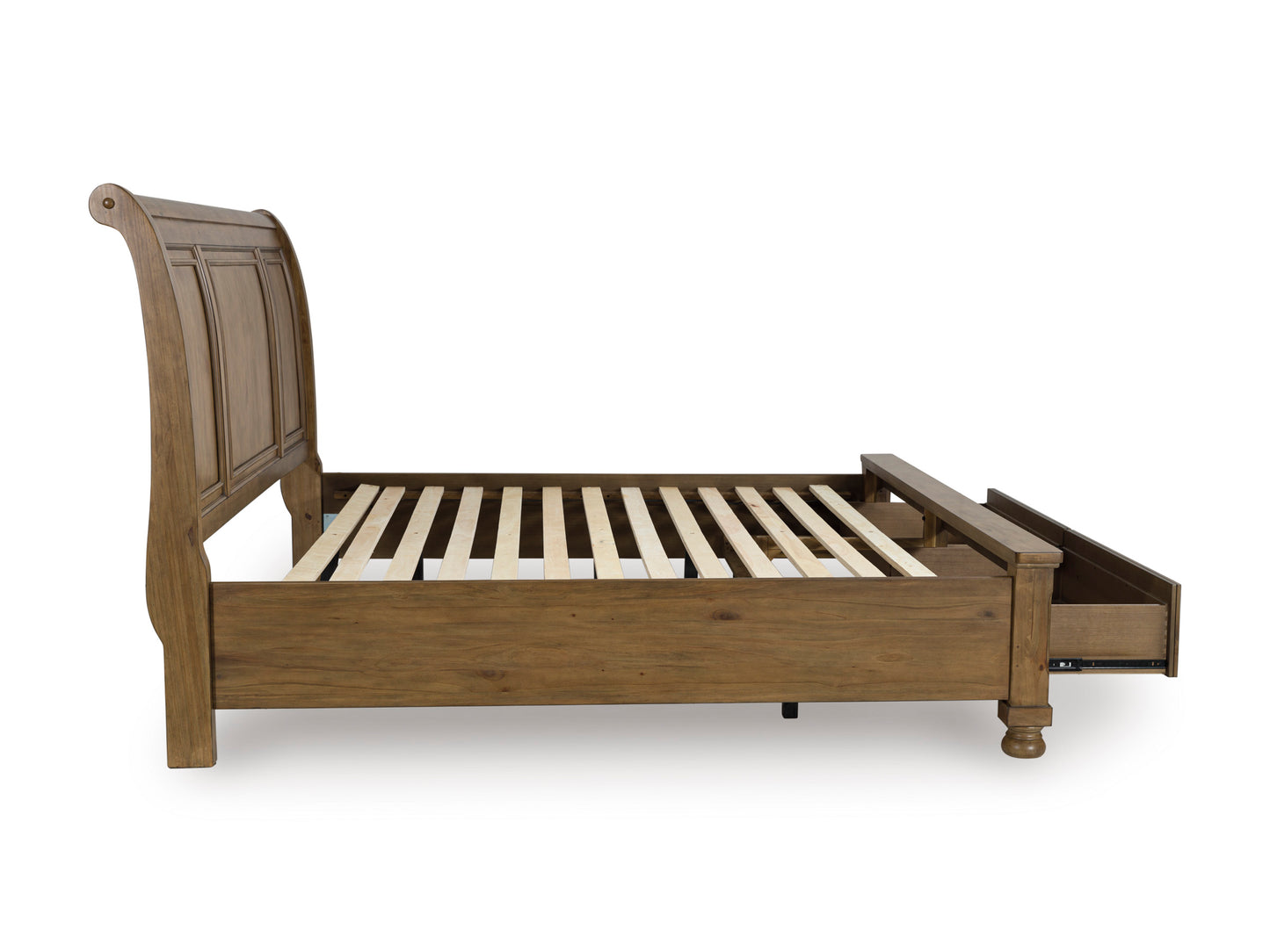 Vandenmore King Storage Sleigh Bed