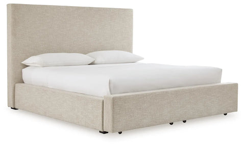 Kristiland King Upholstered Storage Bed