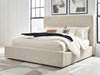 Kristiland King Upholstered Storage Bed
