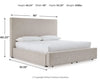 Kristiland King Upholstered Storage Bed