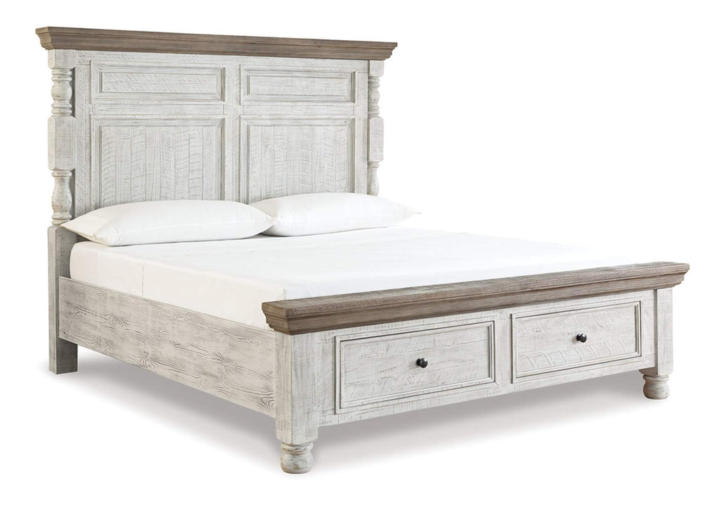 Havalance King Panel Bed with storage