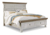 Havalance King Panel Bed with storage
