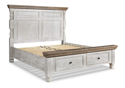 Havalance King Panel Bed with storage