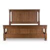 Chadworth King Poster Bed; Brown
