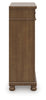 Chadworth Five Drawer Chest; Brown