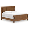 Chadworth King Poster Bed Set; Brown