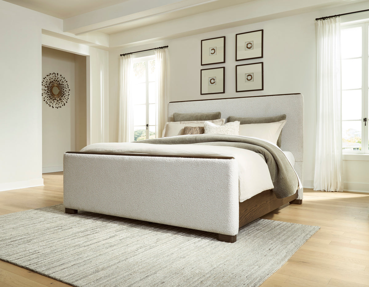 Darimore Queen Upholstered Panel Bed