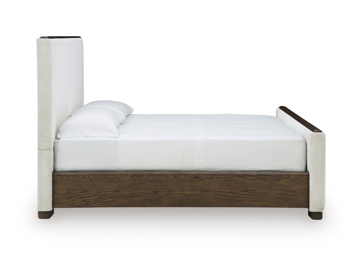 Darimore Queen Upholstered Panel Bed
