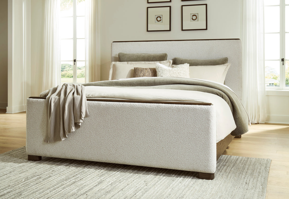 Darimore Queen Upholstered Panel Bed