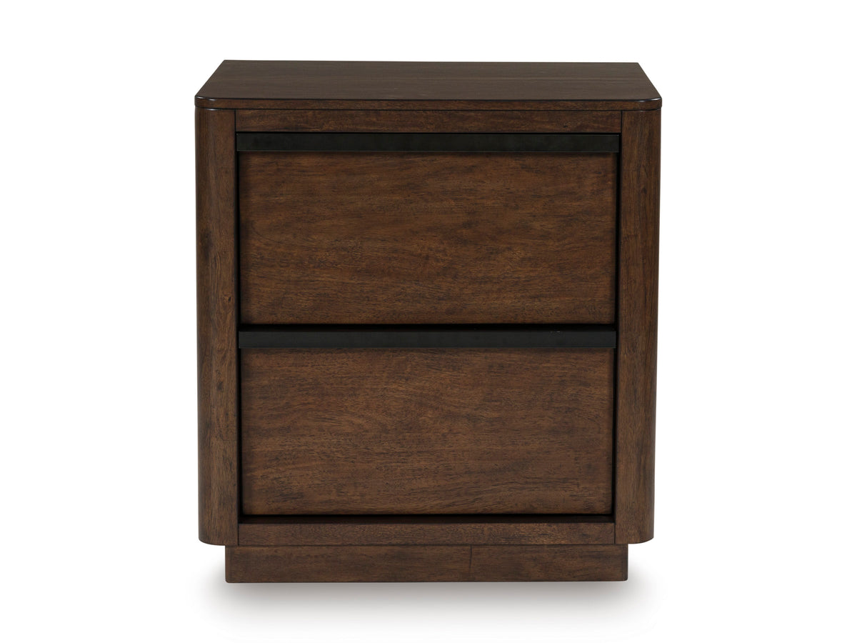 Kendamor Two Drawer Night Stand
