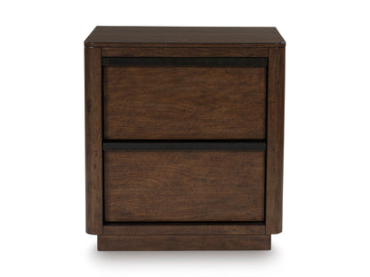 Kendamor Two Drawer Night Stand