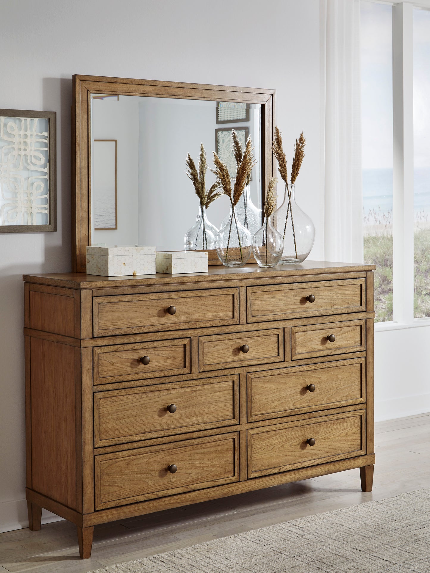 Sharlance Dresser With Mirror