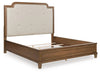 Jorlaina Queen Upholstered Panel Bed