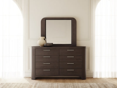 Neo Dresser and Mirror
