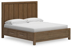 Cabalynn King Panel Bed with Storage (Now 58%OFF)
