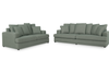 Monterra Sofa and Loveseat;smoke