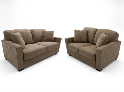 Bavello Sofa and Loveseat (Hathaway)