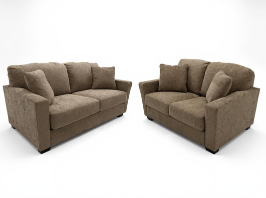 Bavello Sofa and Loveseat (Hathaway)