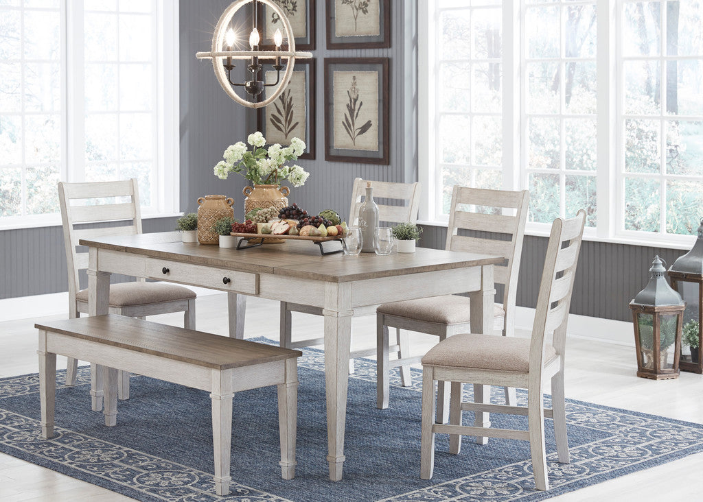 Skempton Storage Table With Chairs and Bench