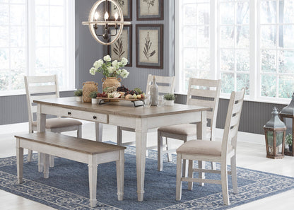 Skempton Storage Table With Chairs and Bench