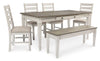 Skempton Storage Table With Chairs and Bench