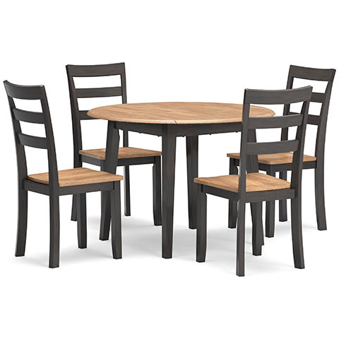 Gesthaven Round Dining Table & Chairs